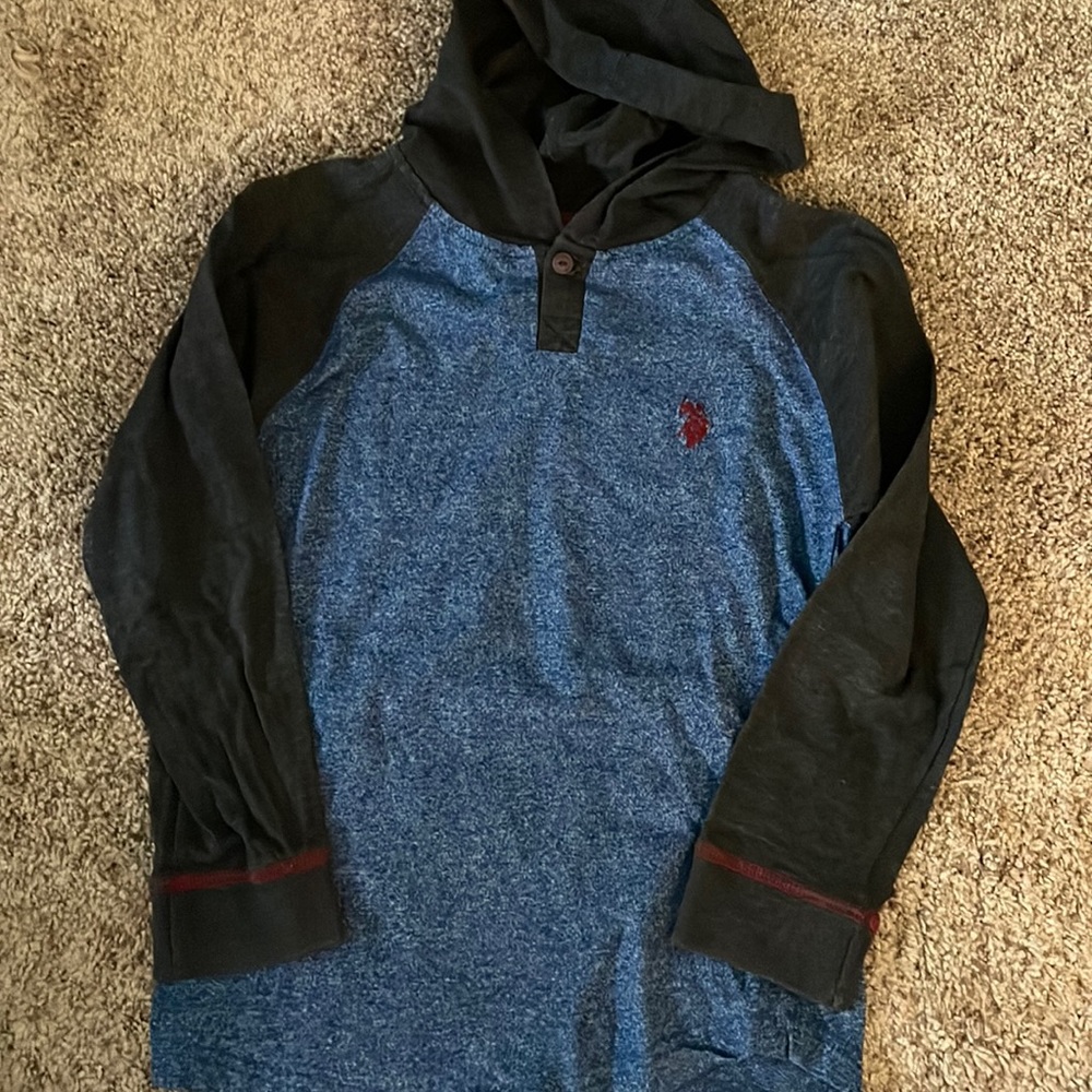 Ralph Lauren boy hooded shirt